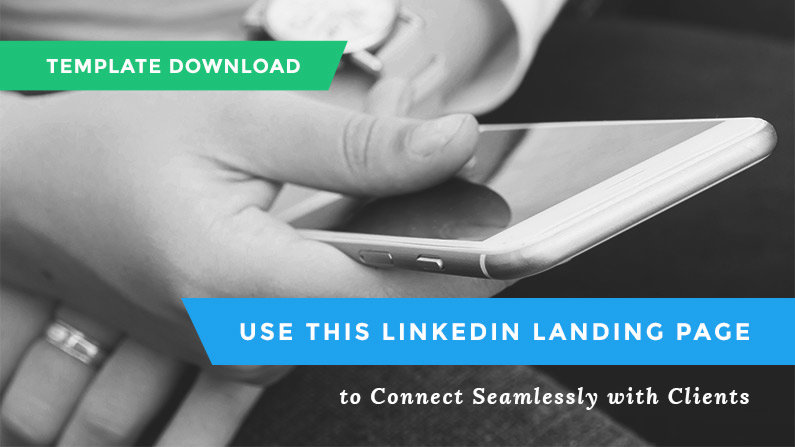 Free Landing Page Template: How to Advertise on LinkedIn