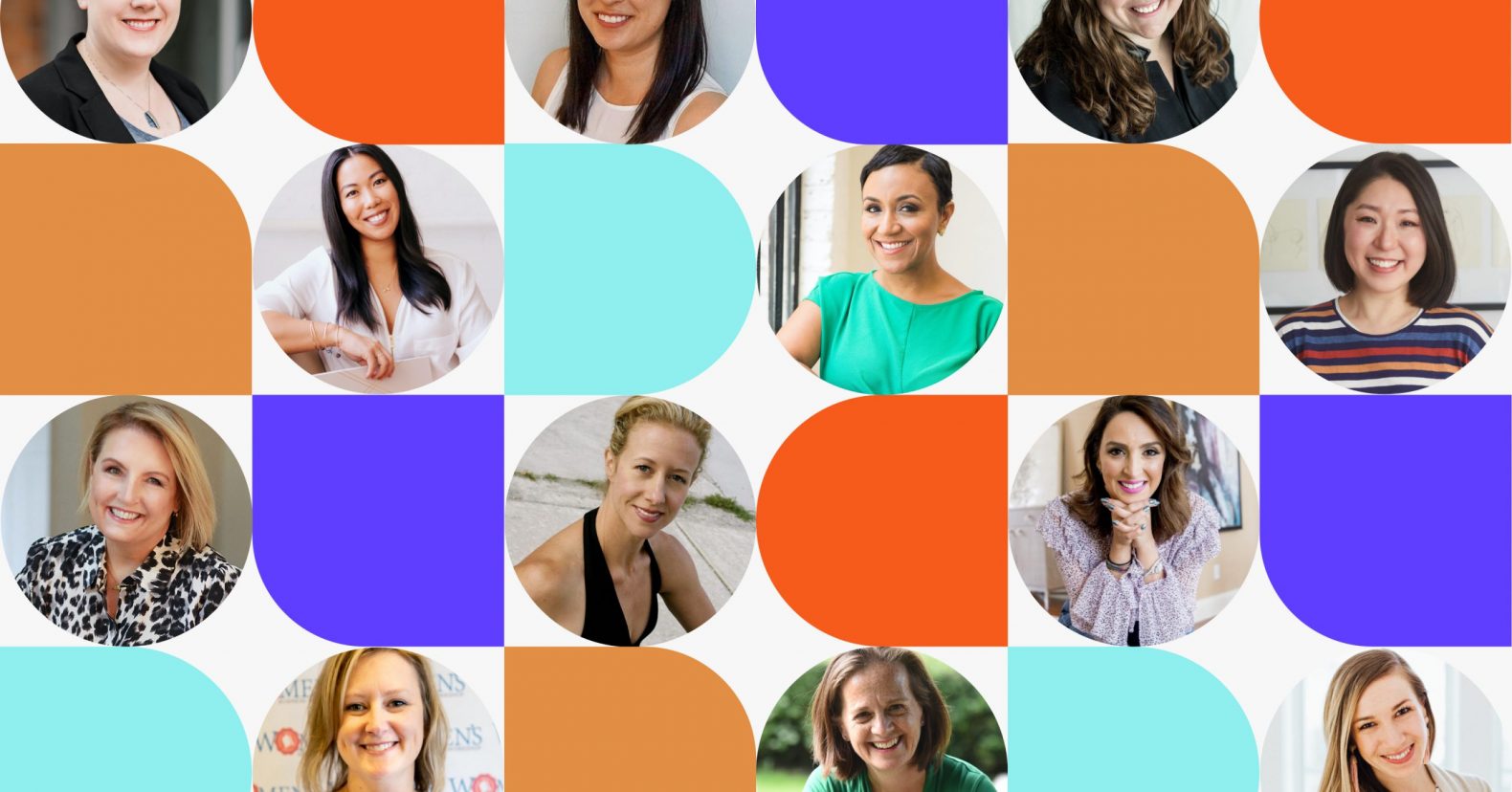 International Women's Day headshots of Leadpages customers and employees
