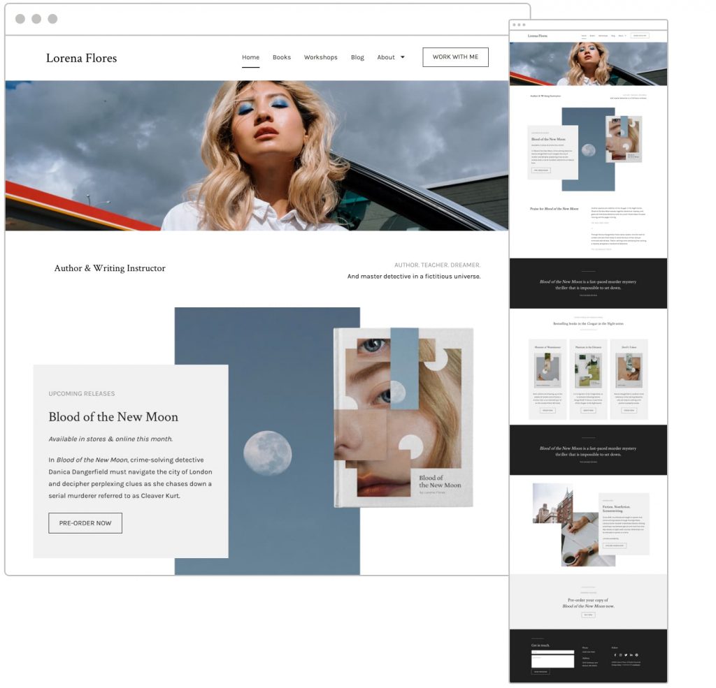 Website Template - A multifunctional site template to promote multiple creative services