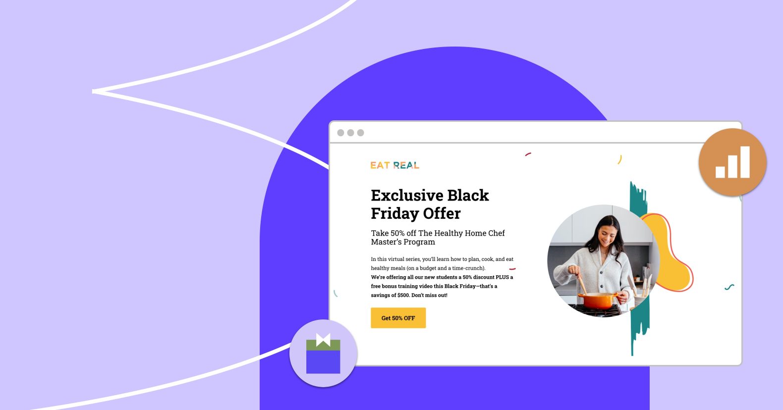 Boost your BFAds with 7 landing page examples
