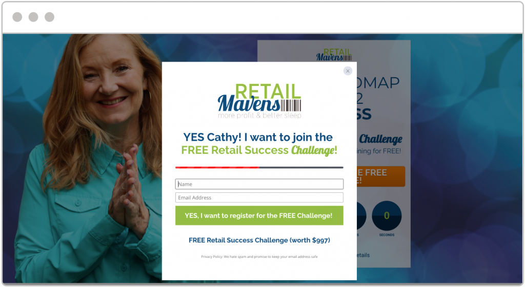How Cathy Wagner doubled her email list.