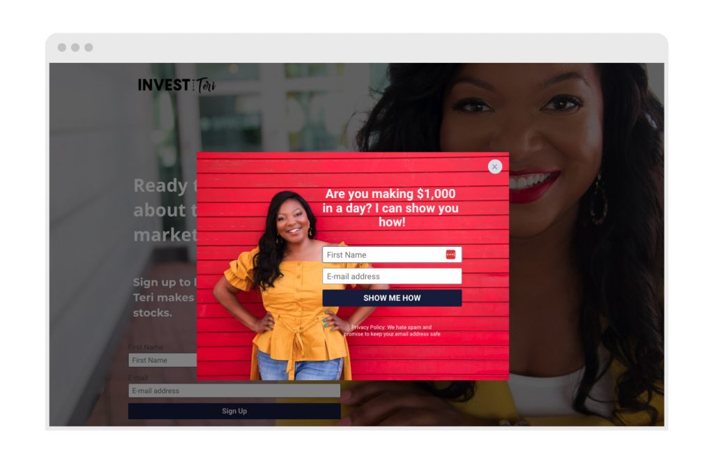How Teri Ijeoma grew her business with Leadpages