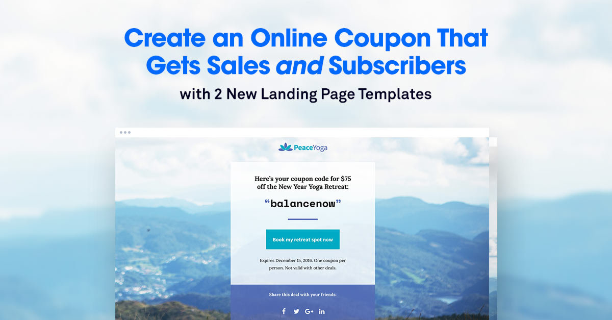 How to Create an Online Coupon That Gets Sales and Subscribers